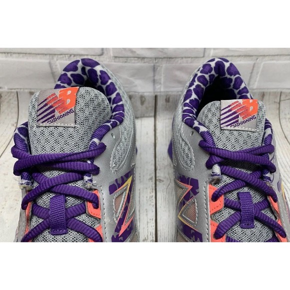 New Balance Women's 750 v3 Running Shoes Purple Gray KJ750PLY Pre-owned Size 7 - Picture 8 of 14